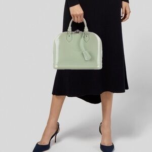 Louis Vuitton PM Alma Electric seafoam